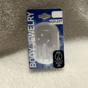 🌴Unisex Body Jewelry Bioflex 6 Count Nose Studs